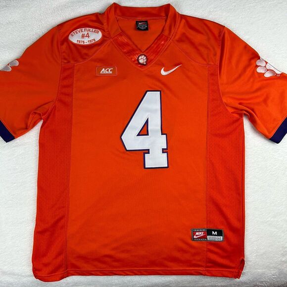 DeShaun Watson #4 Clemson Tigers Nike Team Orange Football Jersey Men's Medium - Picture 1 of 14